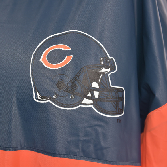 Vtg Chicago Bears Rainmate L/S Full Zip Raincoat - Picture 4 of 7